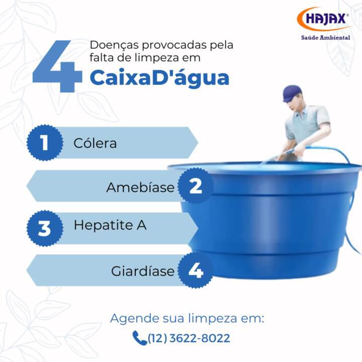 Limpeza de caixas d’água